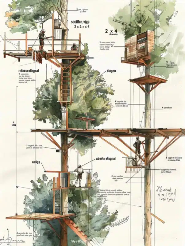 Construction d'une cabane 2