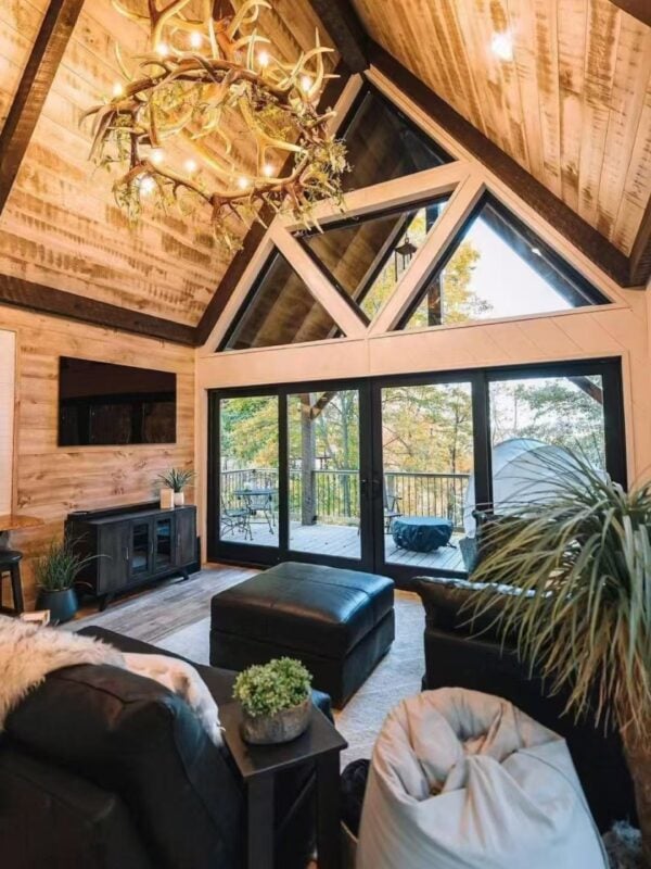 Der Herbsthimmel-Rückzugsort-Gatlinburg, Tennessee Der Herbsthimmel-Rückzugsort-Gatlinburg, Tennessee