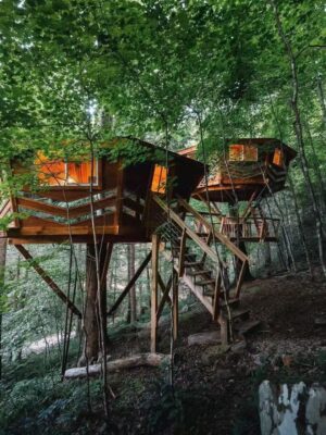 The Maple Ridge Treehouse—Asheville, North Carolina